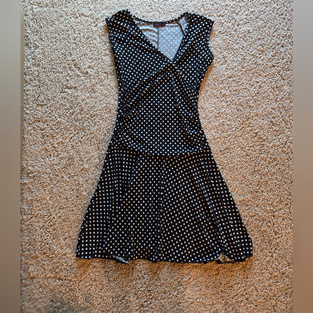 Tempted Hearts Polka dot Dress